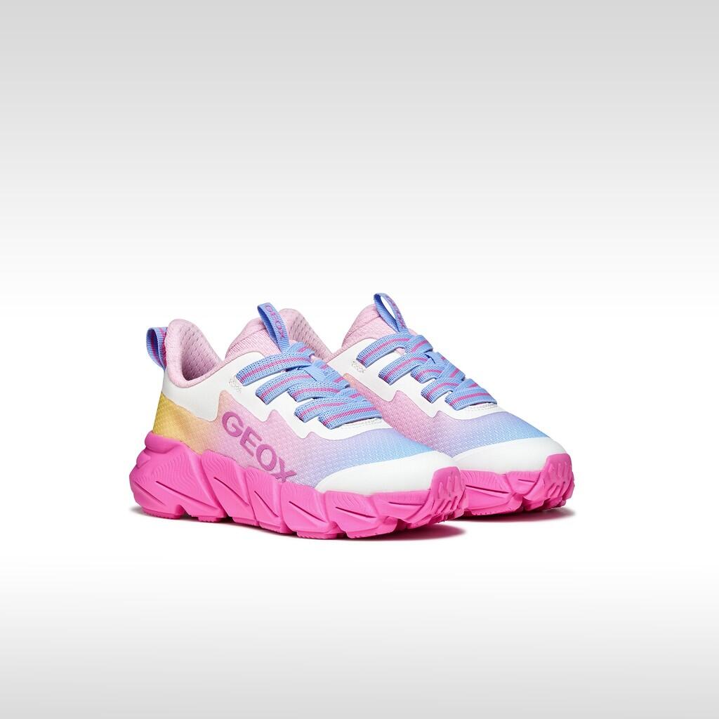 Baskets Fille FLEXYPER FAST GIRL Fuchsia/Multicolore 3/7