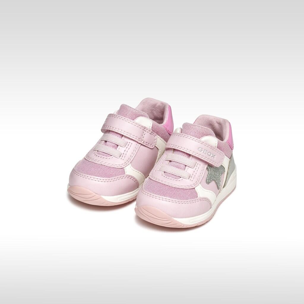 Premiers Pas Bébé Fille B RISHON GIRL Rose/Argent 3/7