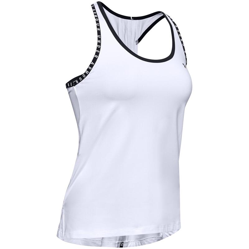 Débardeur KNOCKOUT Femme (Blanc / noir)