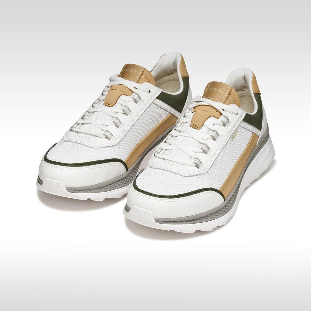 Baskets Homme U SPHERICA ACTIF X1 Blanc/Vert Mousse 4/7