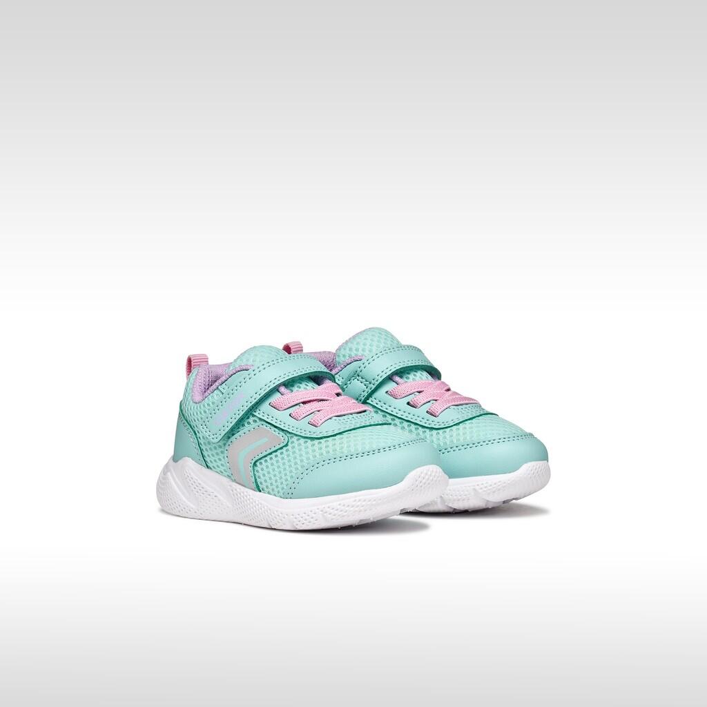 Baskets Bébé Fille SPRINTYE BABY GIRL Bleu Eau/Rose 3/7