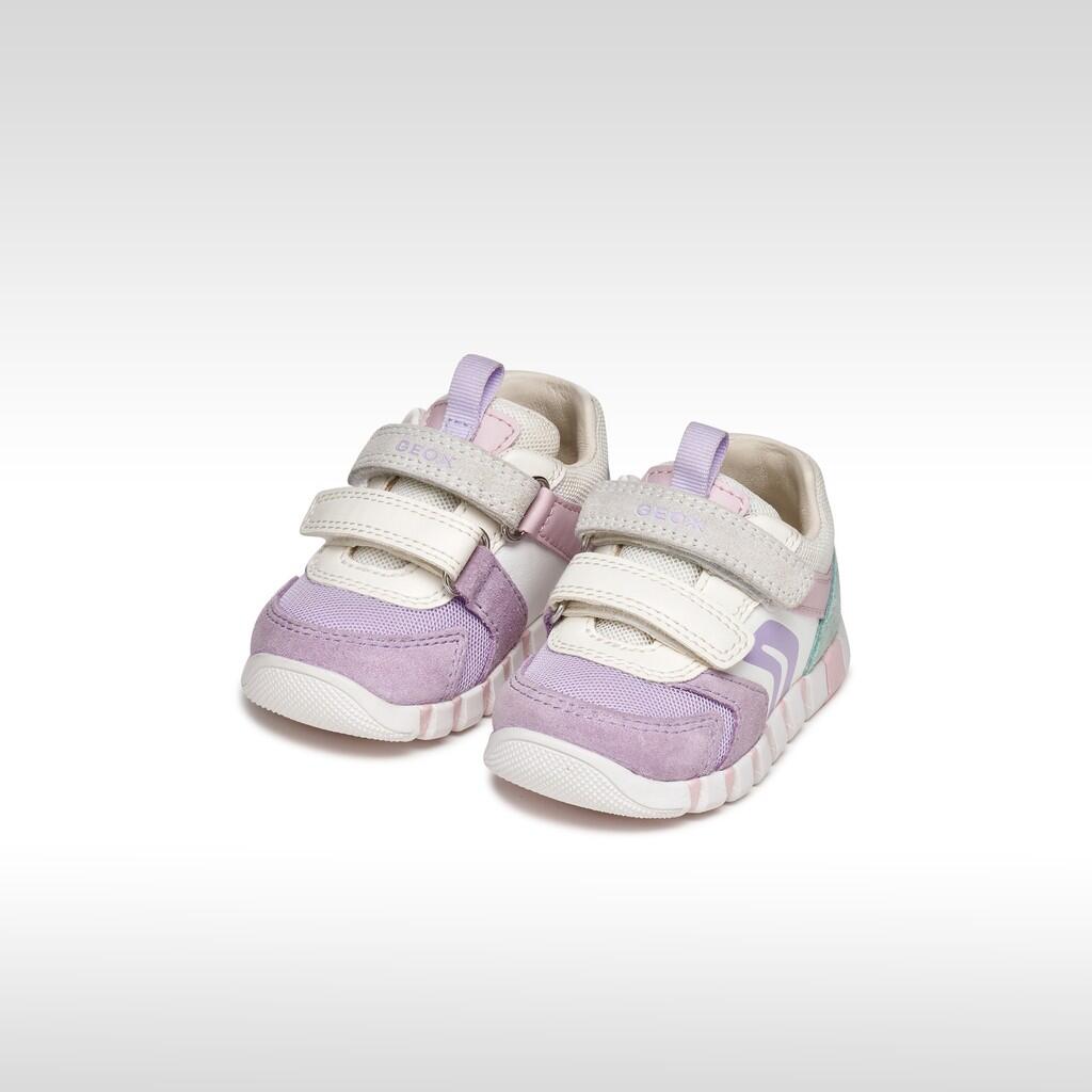 Premiers Pas Bébé Fille B IUPIDOO GIRL Lilas/Blanc 3/7