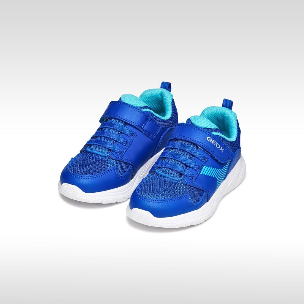 Baskets Garçon SPRINTYE BOY Bleu Roi/Bleu Clair 3/7