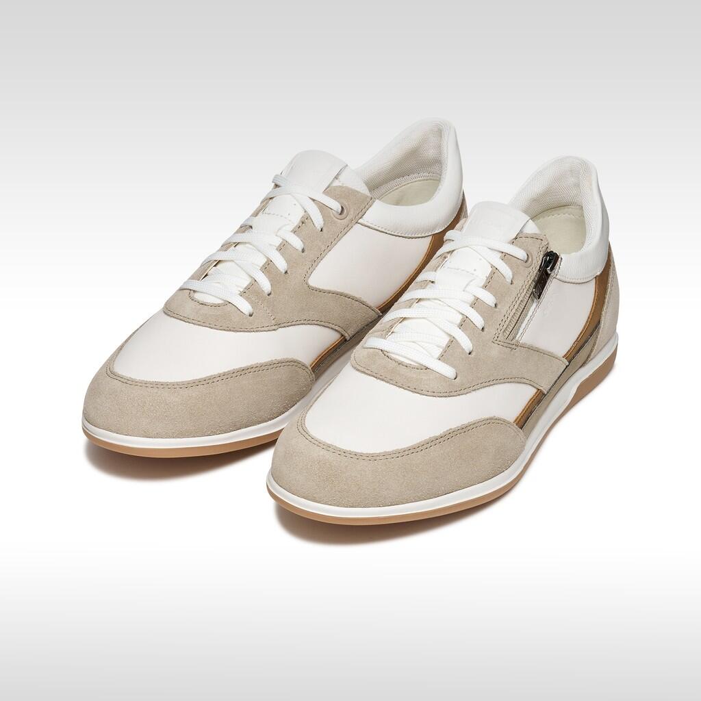 Baskets Homme U RENAN Beige/Blanc 4/7