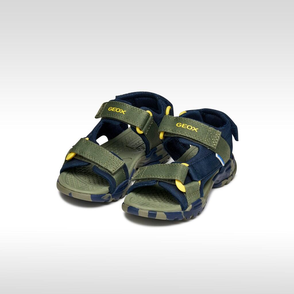 Sandały GEOX J BOREALIS B Zielony 3/7