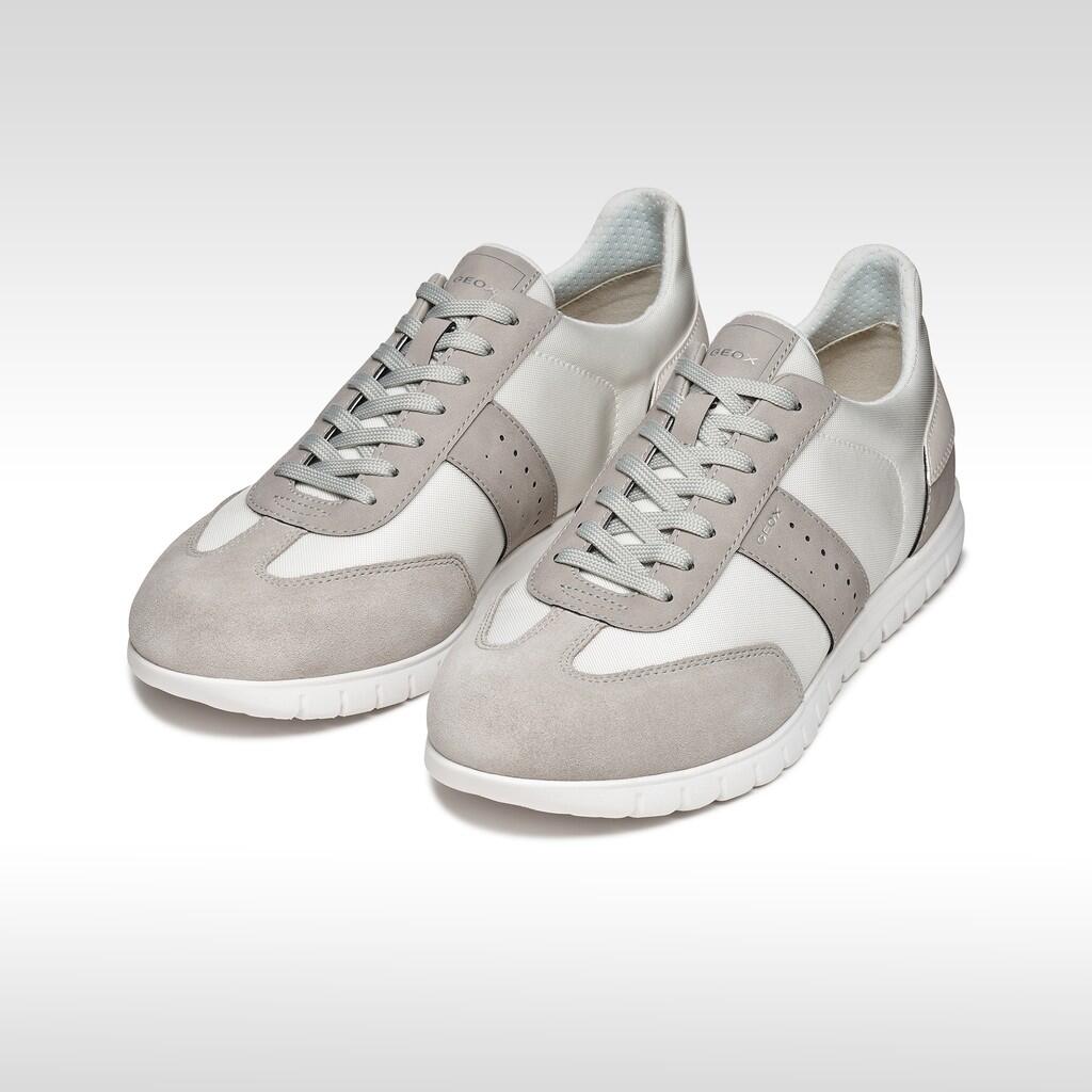 Baskets Homme U FLEXTRIDE ZERO Blanc/Gris Clair 4/7