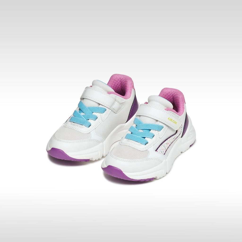 Baskets Fille LOFTUS GIRL Blanc/Violet Foncé 3/7
