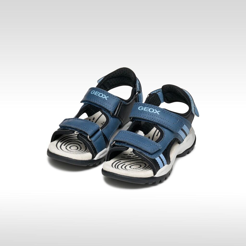 Sandales Garçon J BOREALIS BOY Denim/Noir 3/7