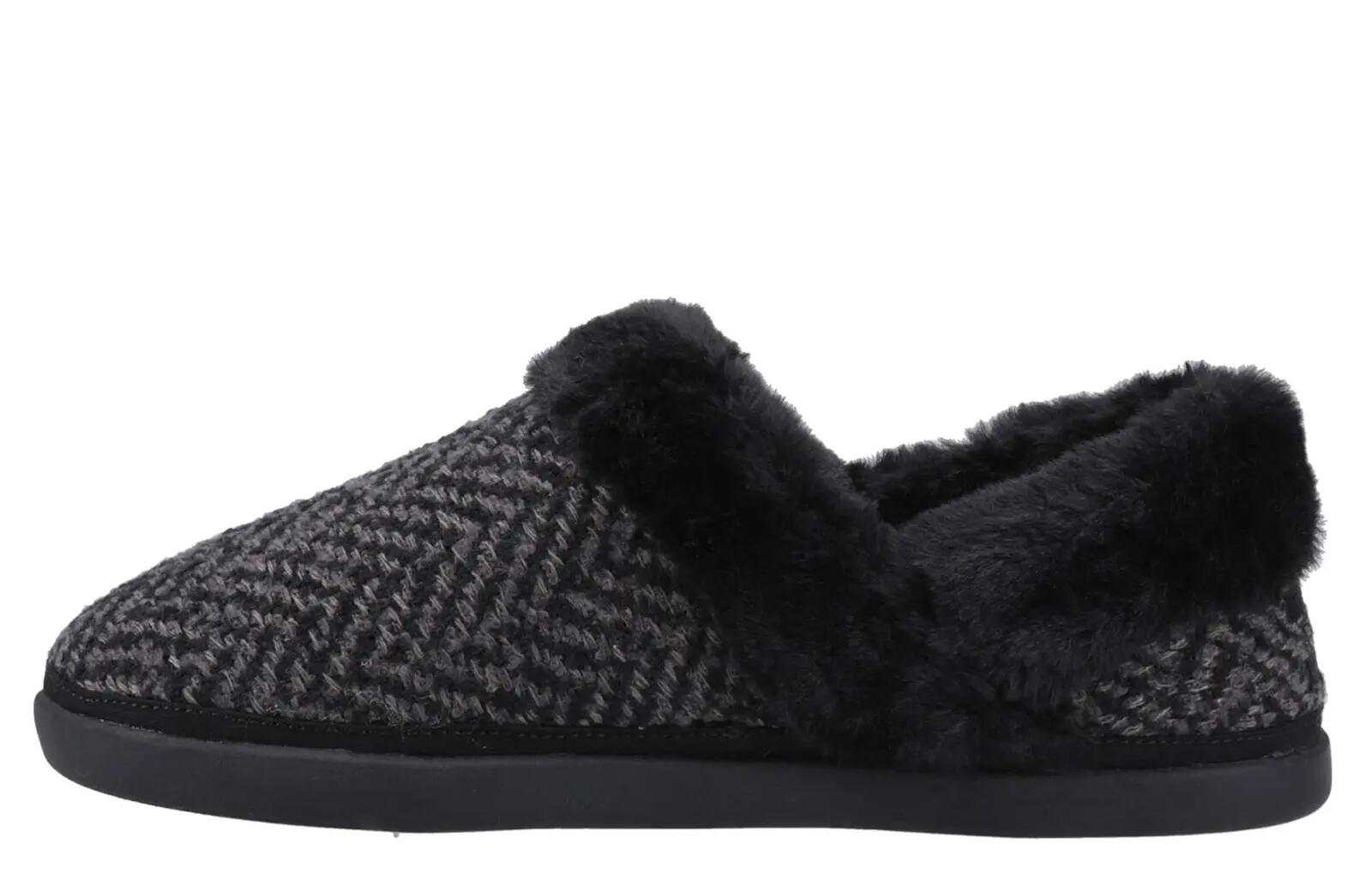 TOMS Oslo Polyester Women's Black Slippers 5/5