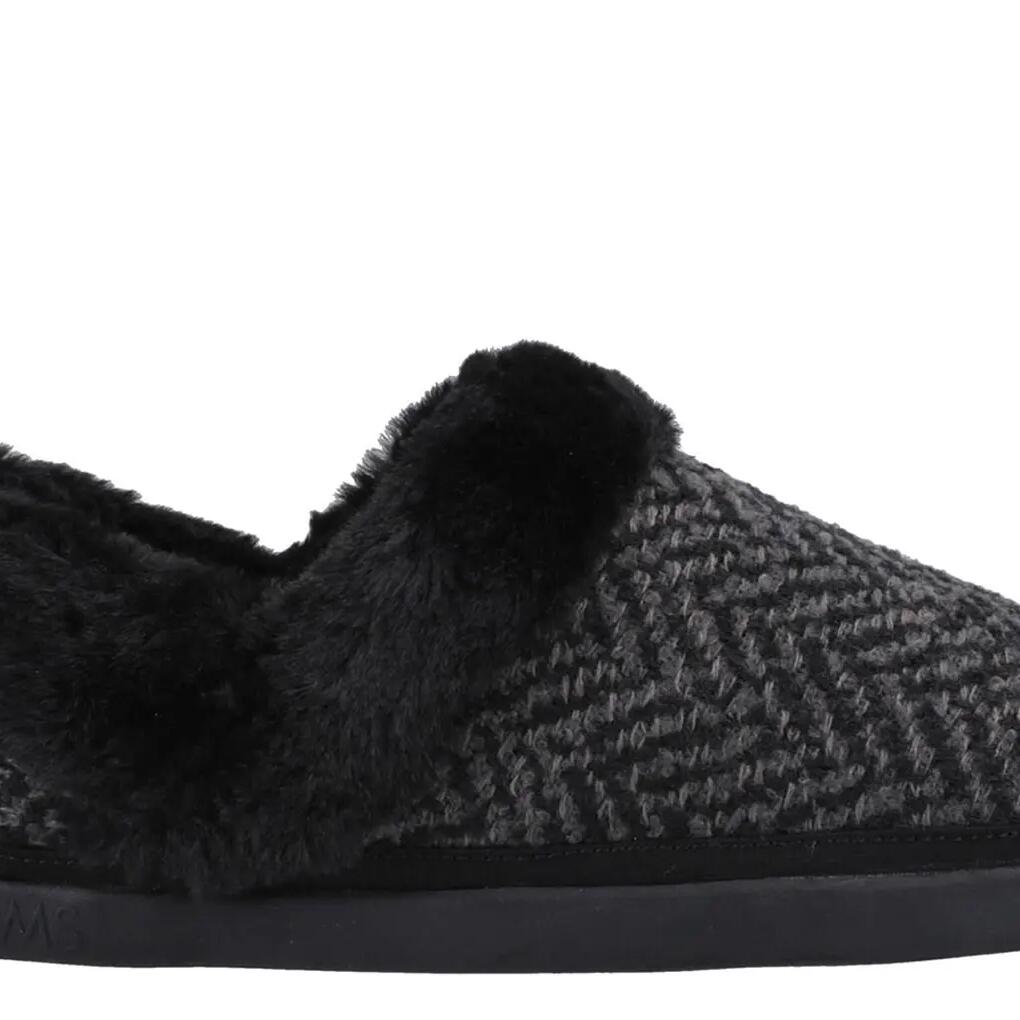 TOMS Oslo Polyester Women's Black Slippers