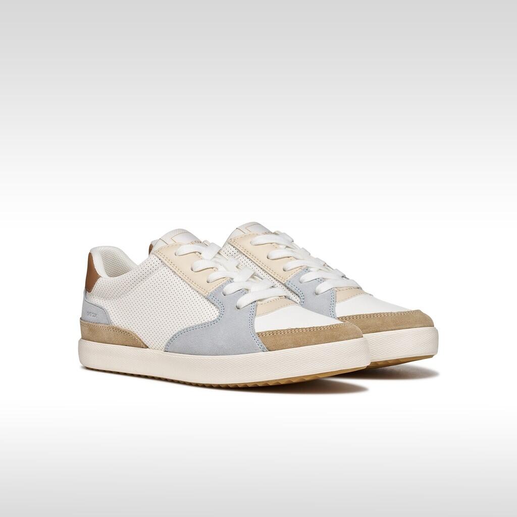 Baskets Femme D BLOMIEE Blanc/Bleu Ciel Clair 4/7