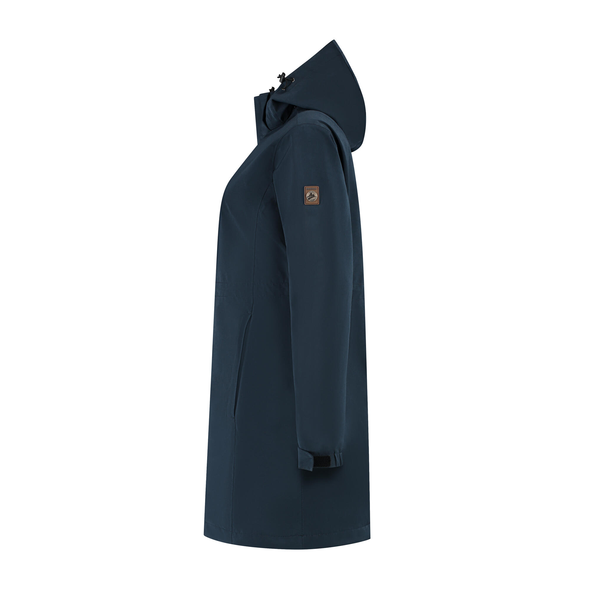 Amalie Mujer - Chaqueta hardshell - Impermeable - Azul marino 4/6