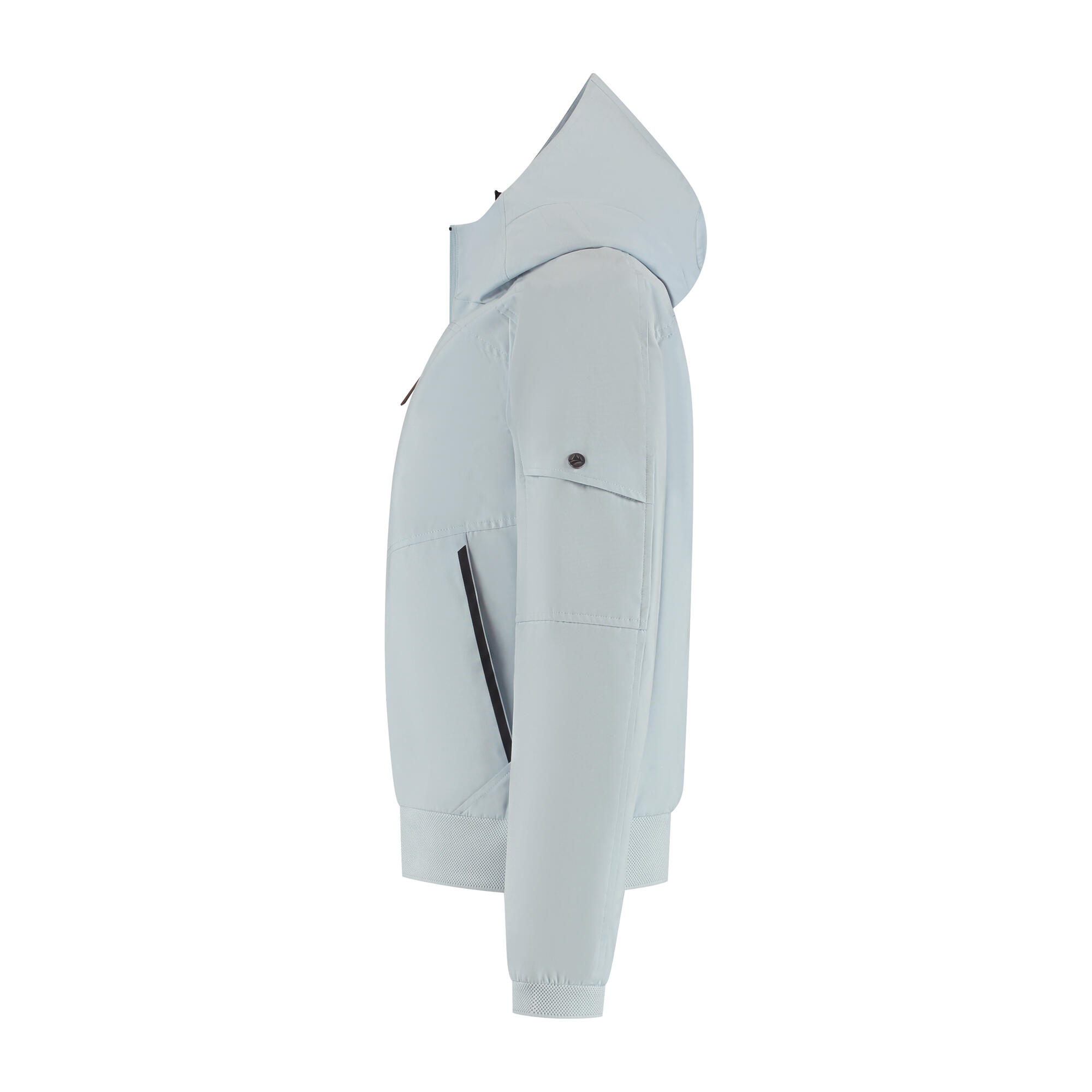 Halle Mujer - Chaqueta hardshell - Impermeable - Azul claro 4/6