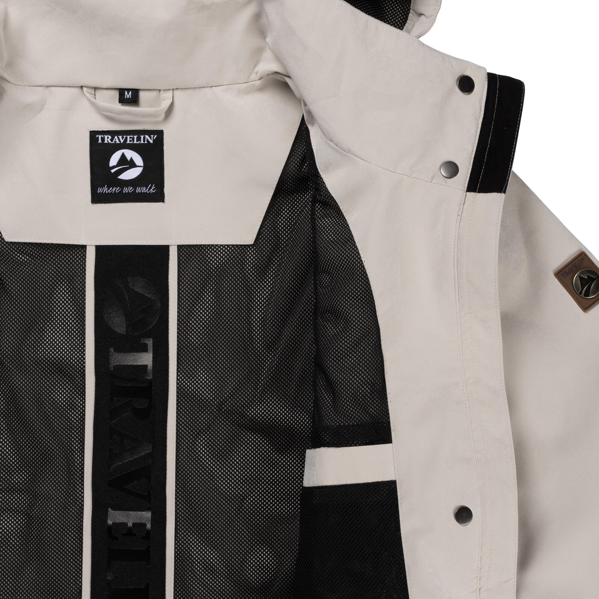 Anne Mujer - Chaqueta hardshell - Impermeable - Arena 6/6