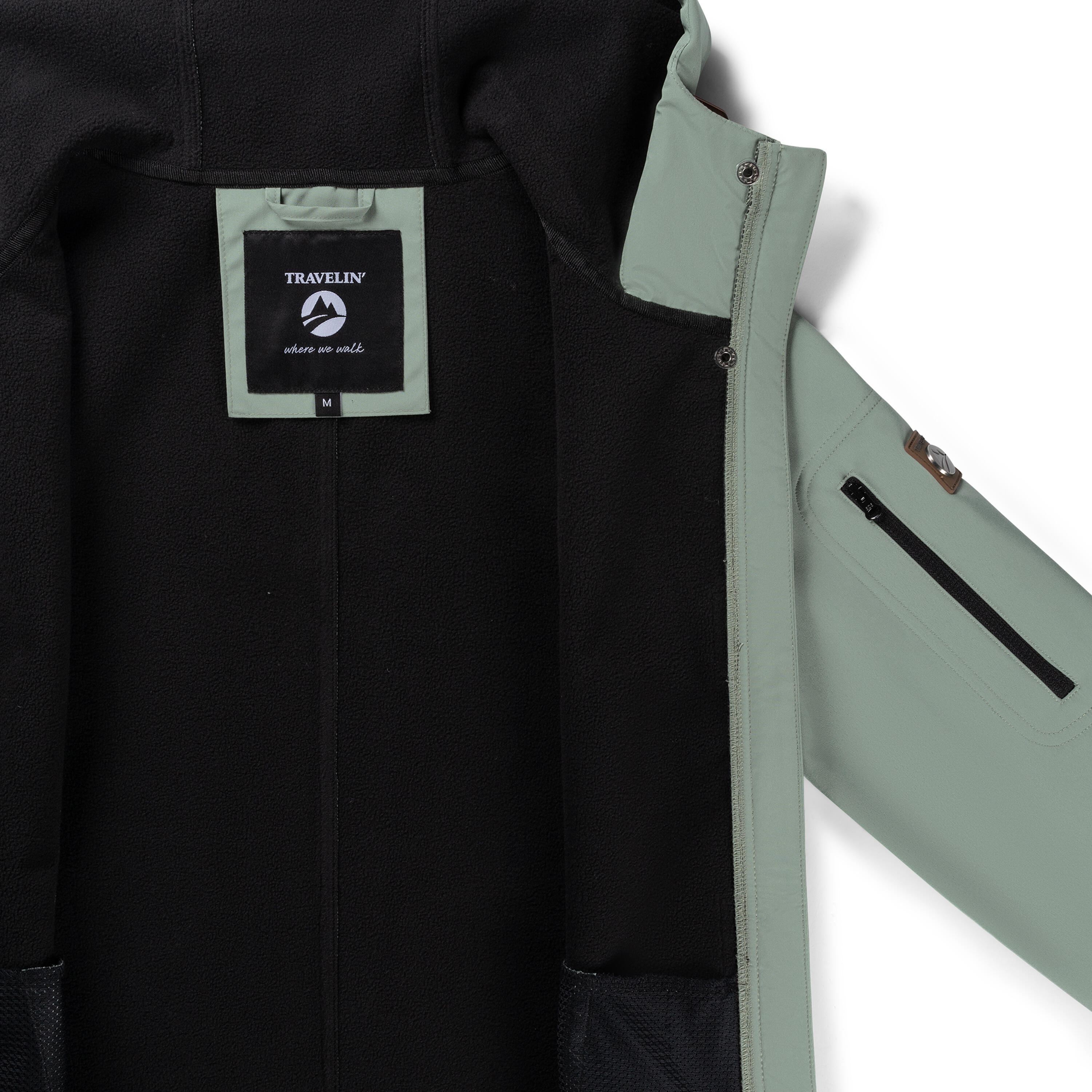 Malika Donna - Giacca softshell - Impermeabile - Verde 6/7