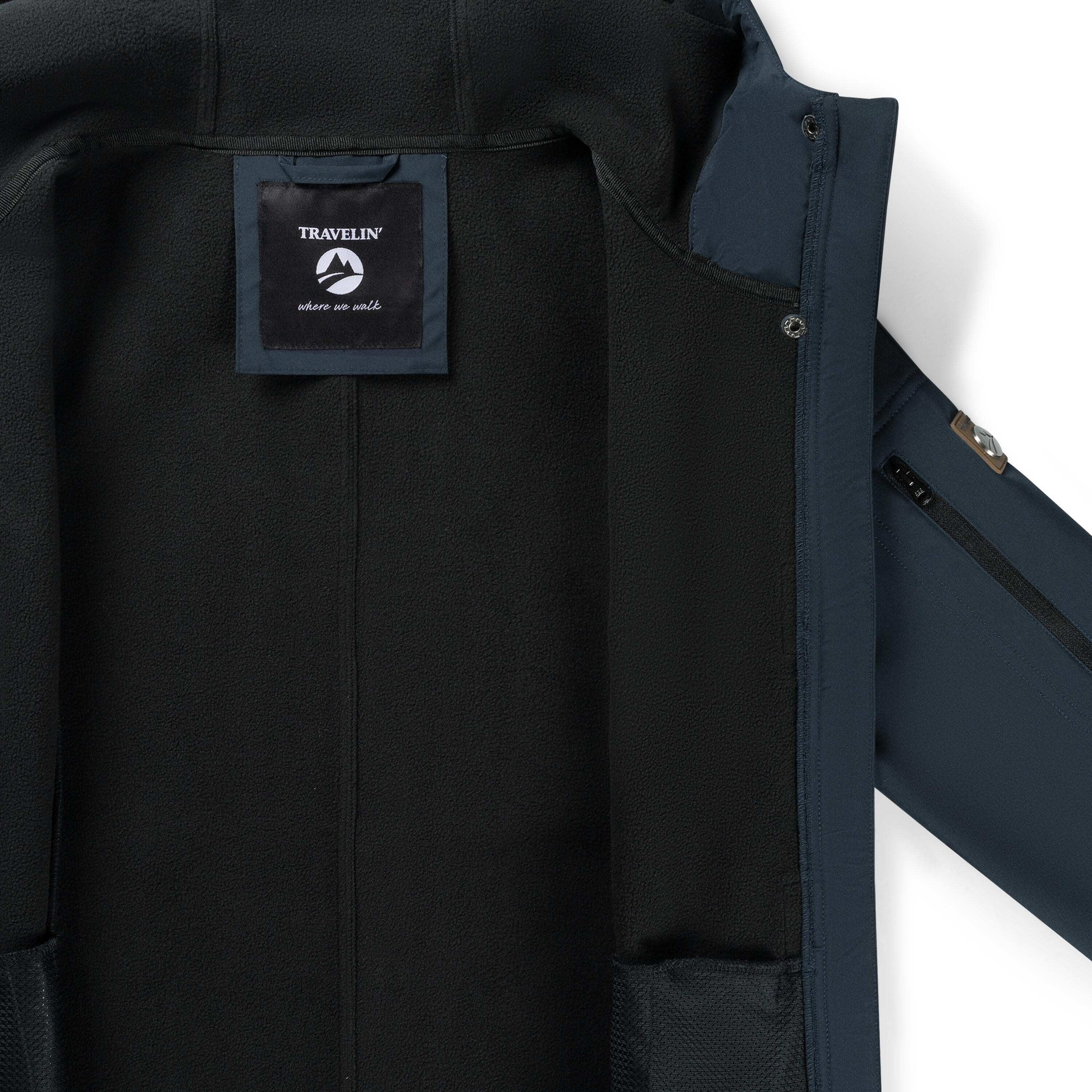 Malika Damen - Softshell-Jacke - Wasserdicht - Marine 6/7