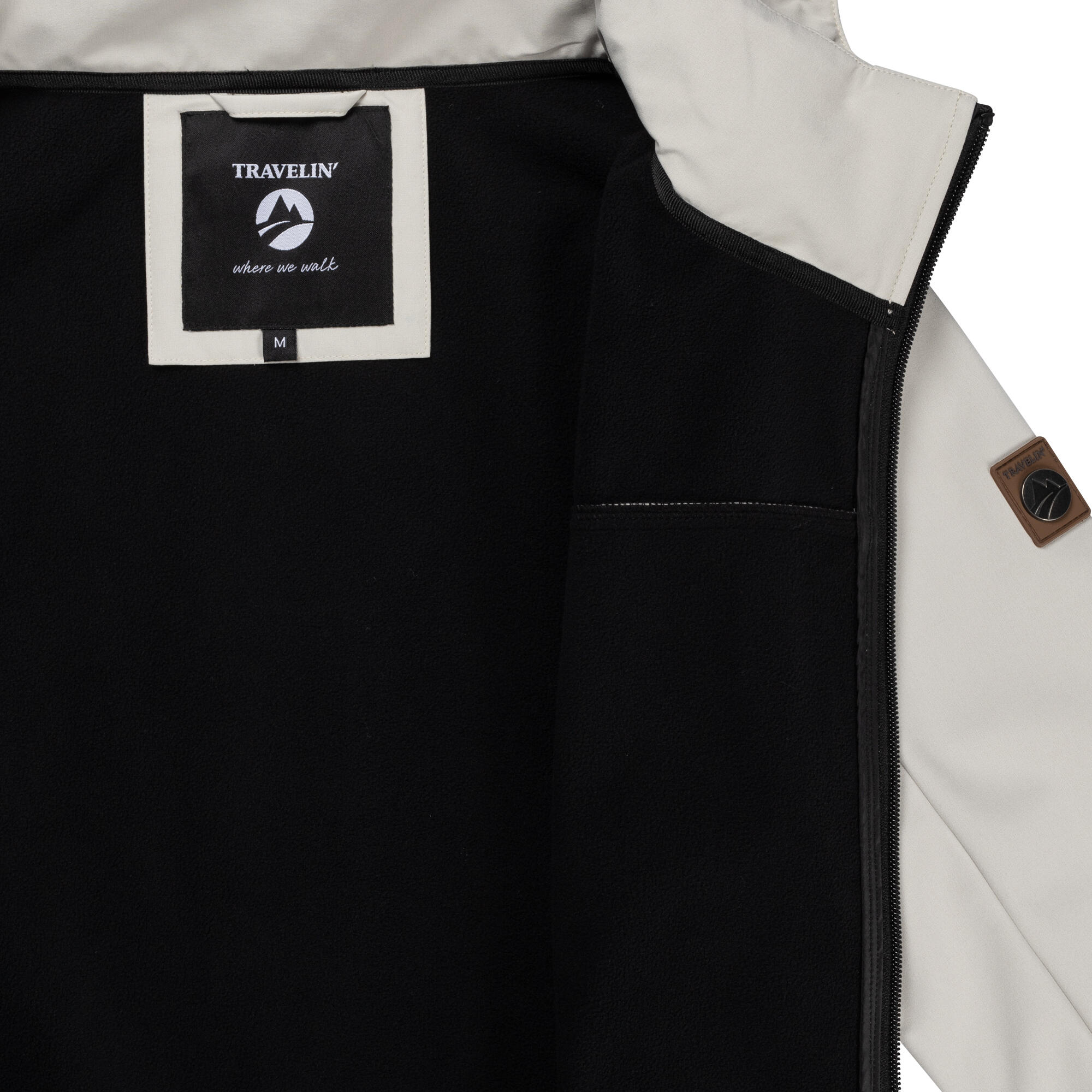 Marja Mujer - Chaqueta softshell - Impermeable - Arena 6/6