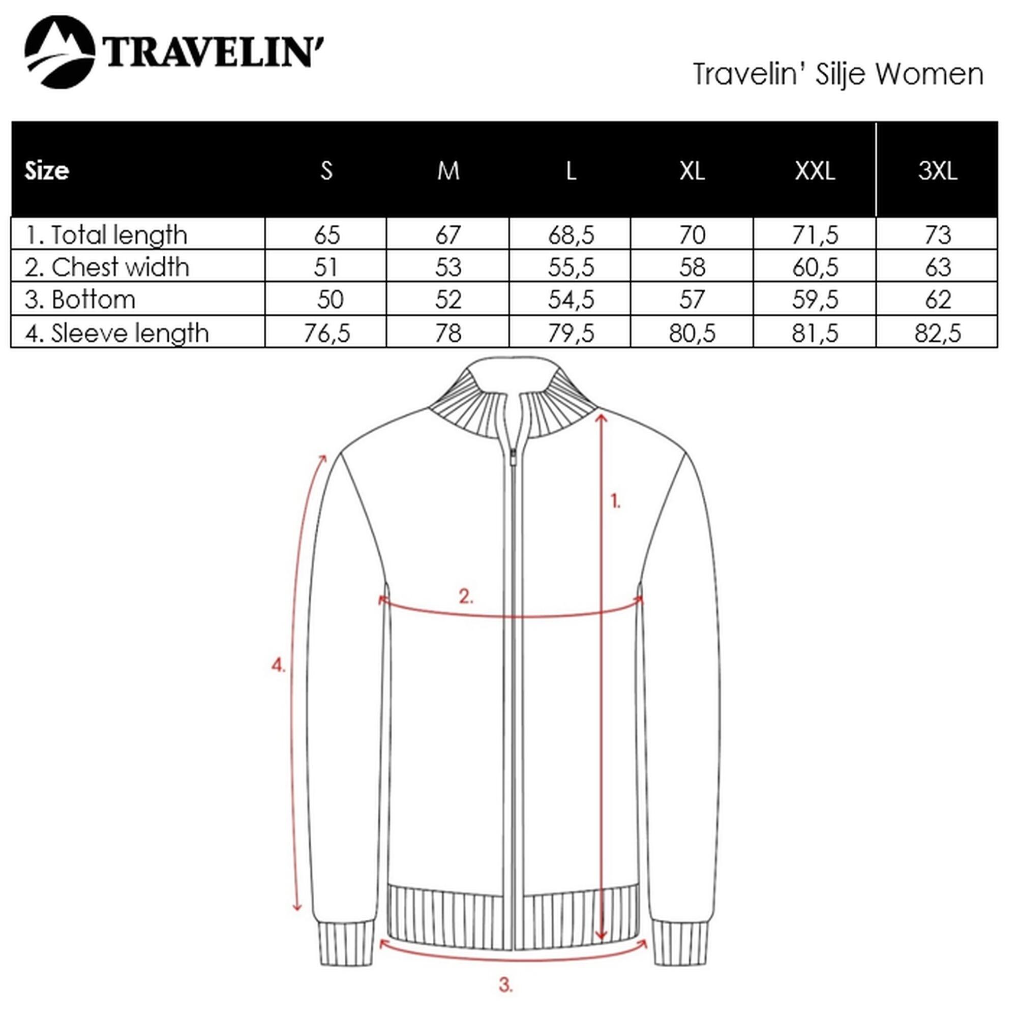 Silje Mujer - Chaleco outdoor - Sudadera - Blanco roto 7/7
