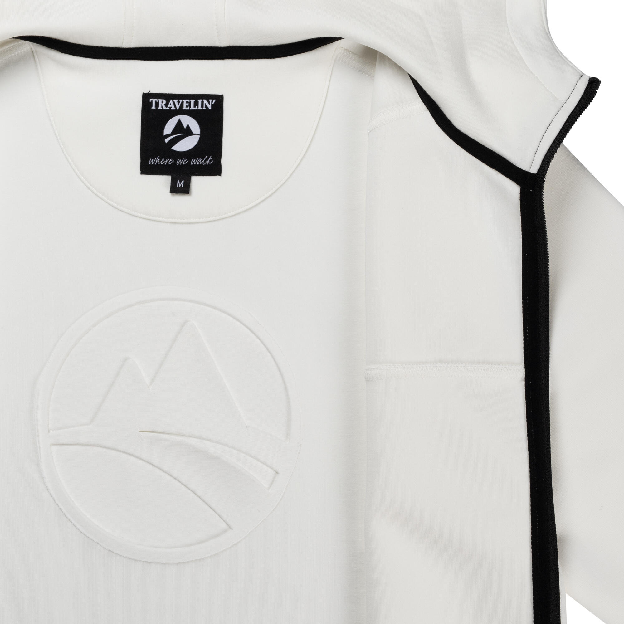 Silje Mujer - Chaleco outdoor - Sudadera - Blanco roto 6/7
