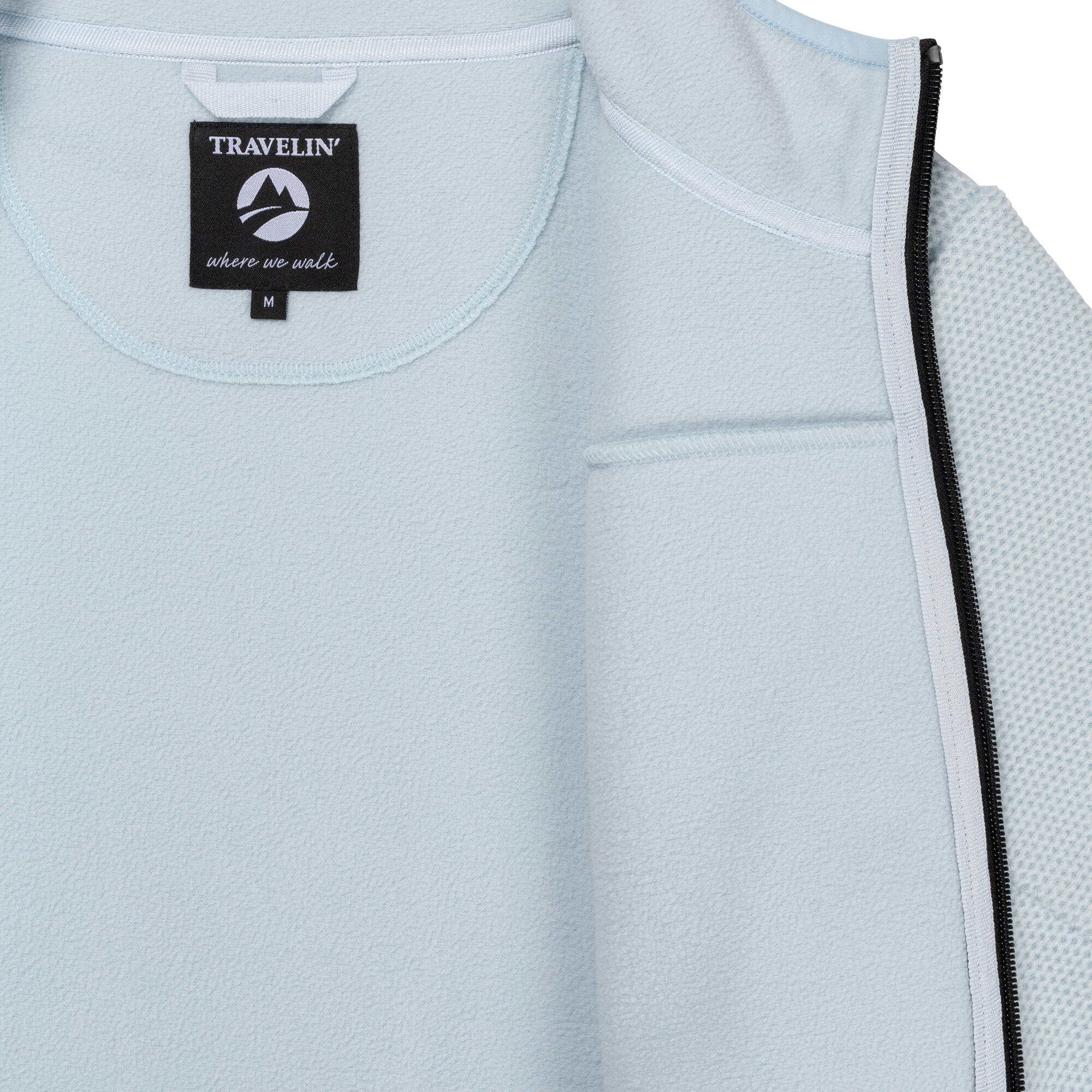 Liva Donna - Gilet outdoor - Azzurro 6/6