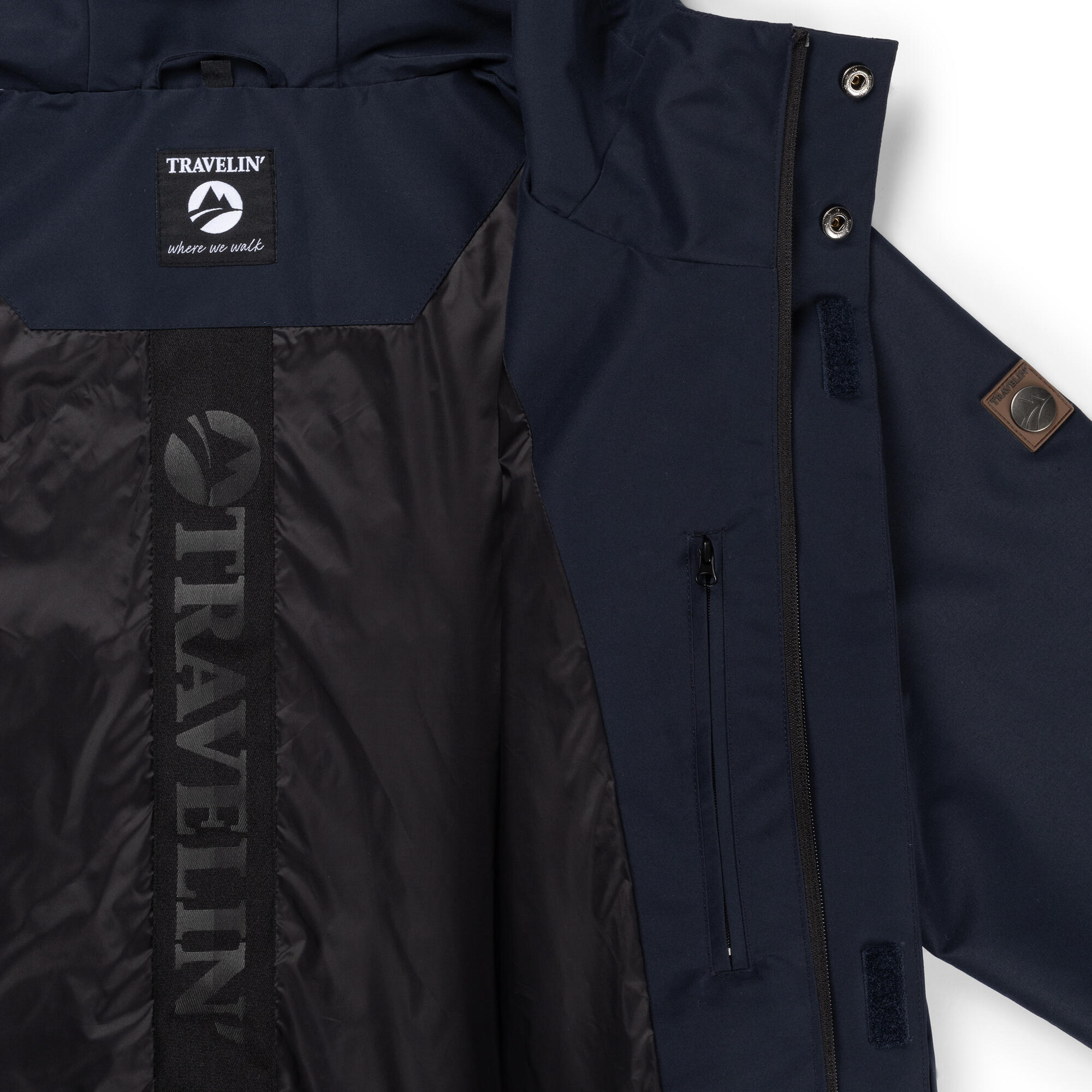 Lefi Uomo - Giacca hardshell - Impermeabile - Navy 6/6