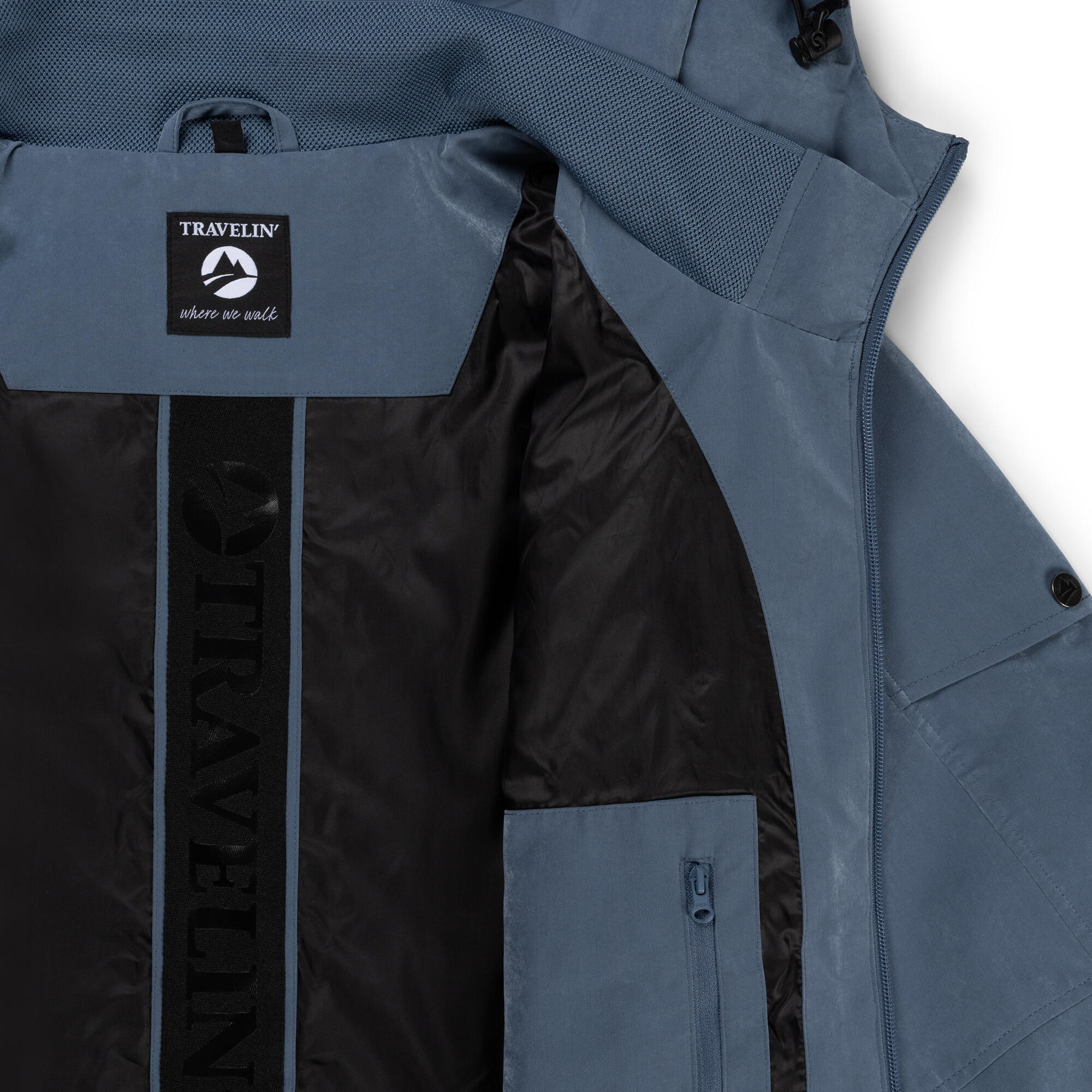 Helde Hombre - Chaqueta hardshell - Impermeable - Azul 6/6