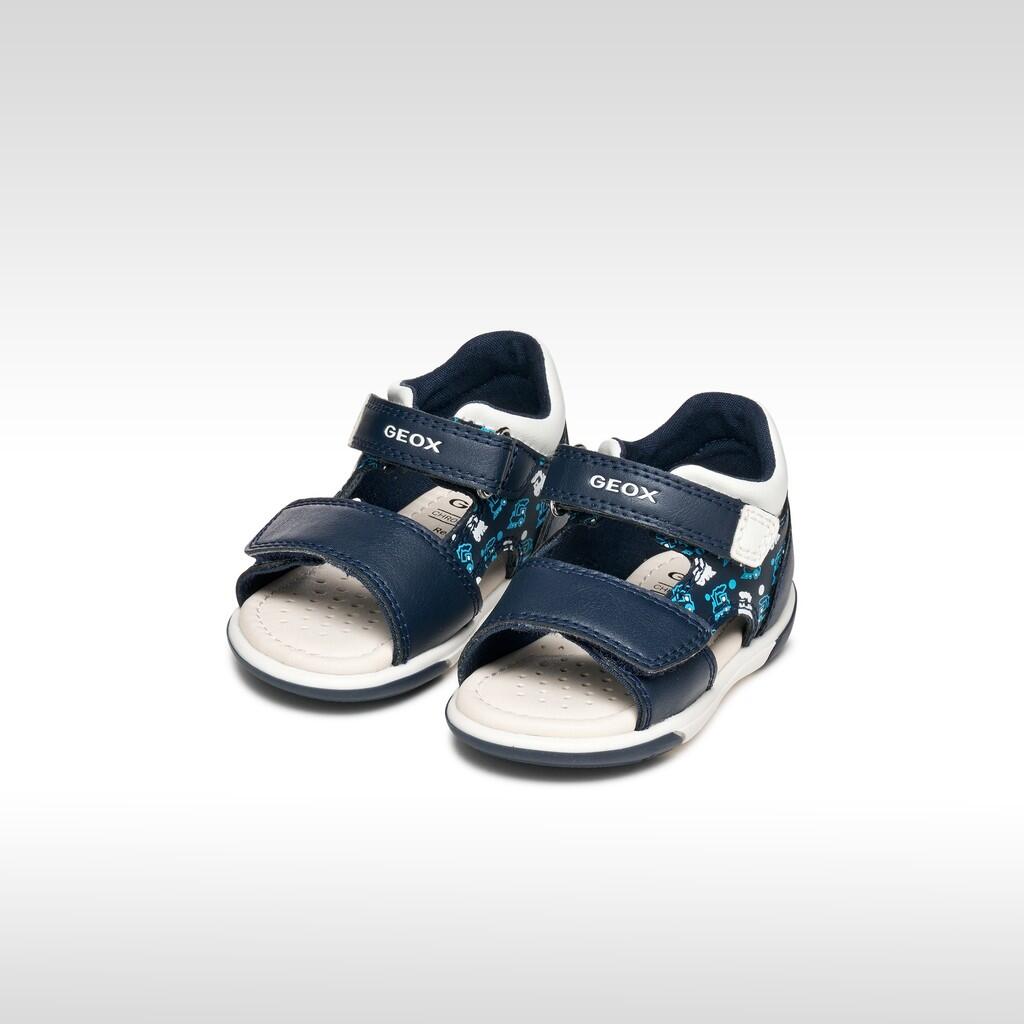 Sandales Bébé Garçon SANDAL ZAPITO BABY BOY Bleu Marine Foncé/Blanc 3/7