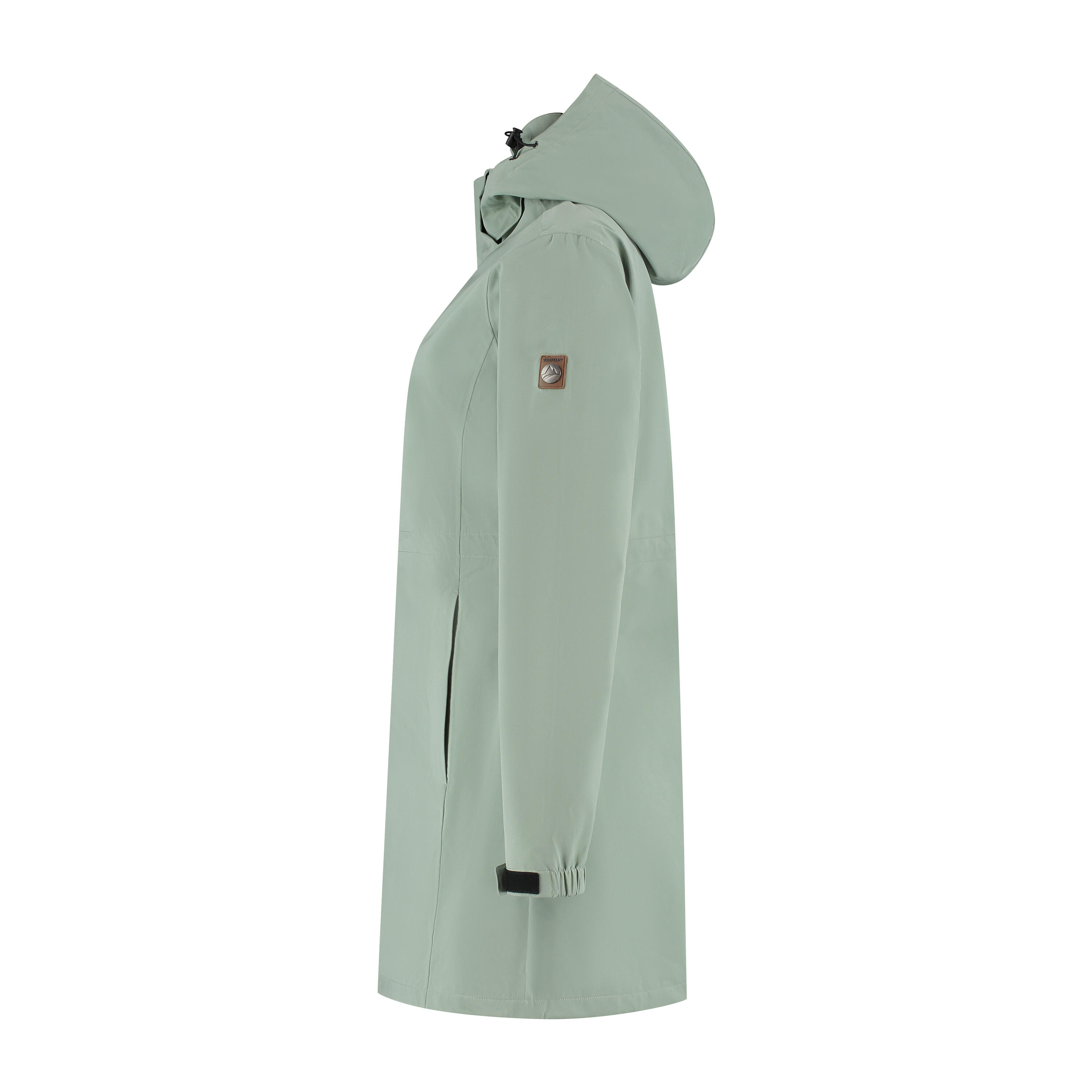 Amalie Mujer - Chaqueta hardshell - Impermeable - Verde 4/6