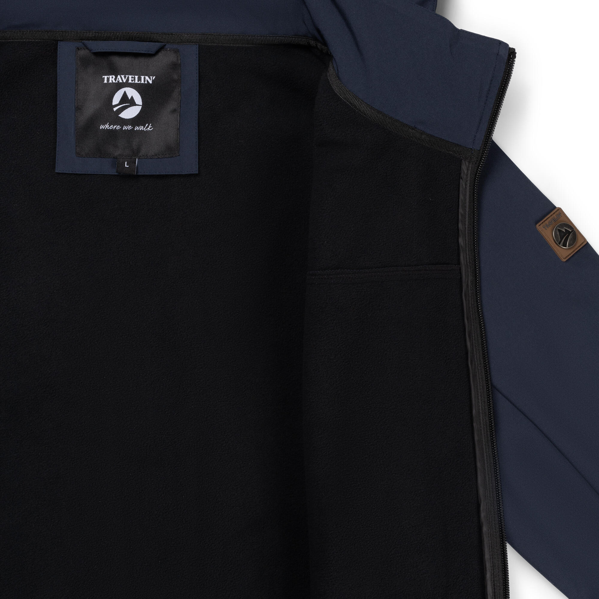 Mikkel Uomo - Giacca softshell - Impermeabile - Navy 6/6