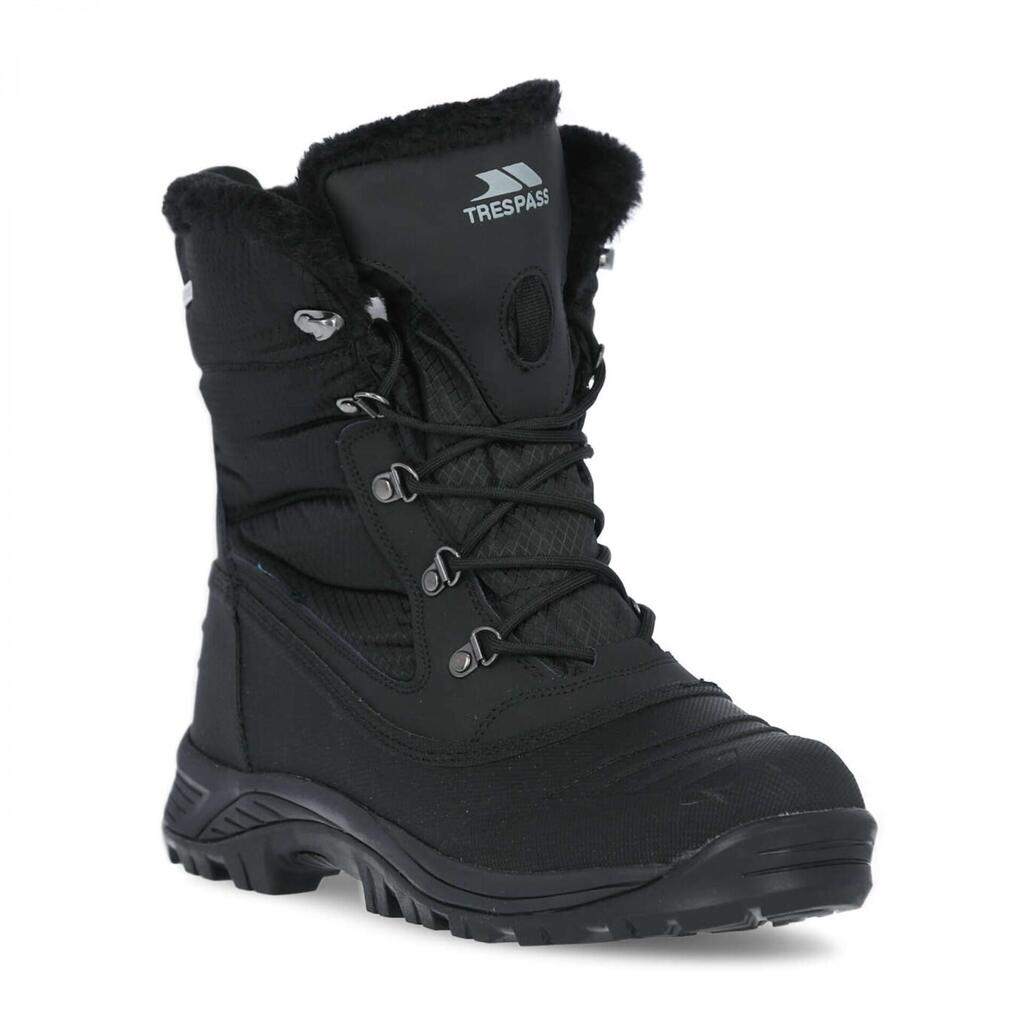 Trespass Aprèsski NEGEV Men's Snow Boots, Black