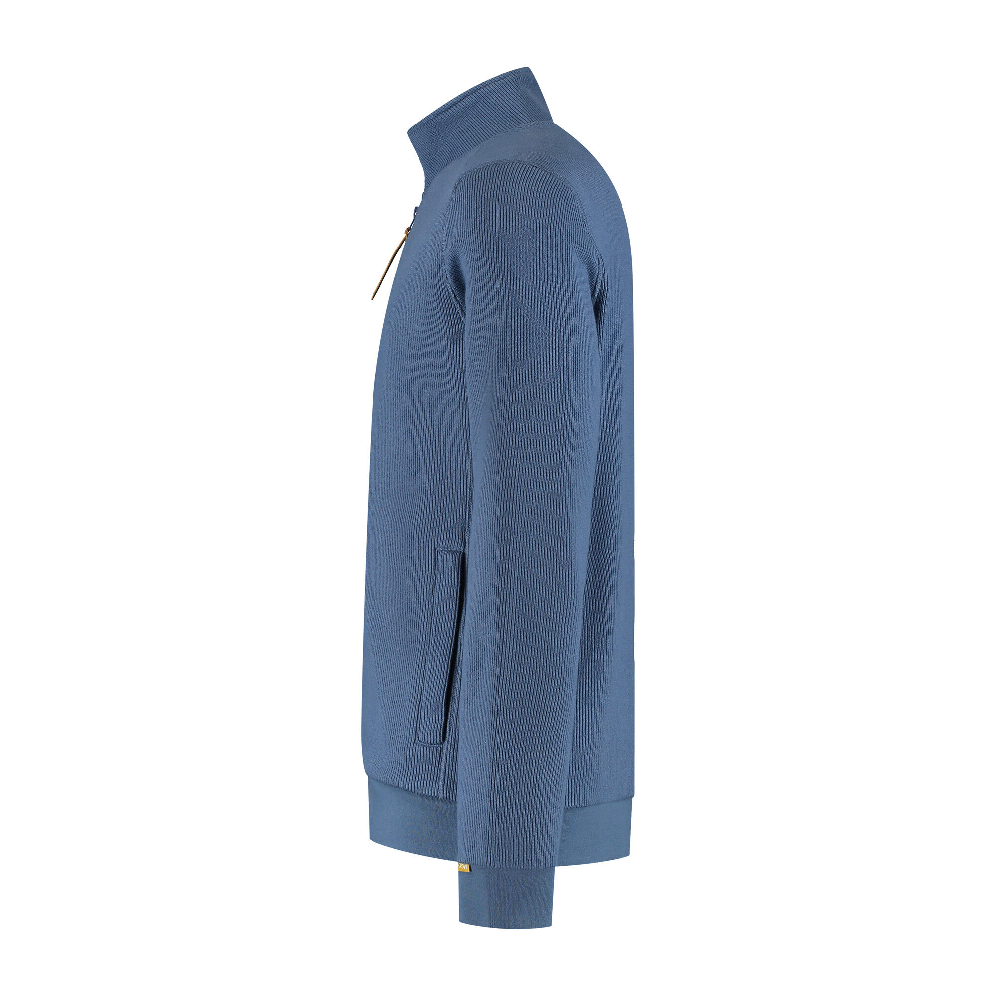 Kevin Uomo - Gilet outdoor - Fodera in pile - Blu 4/6