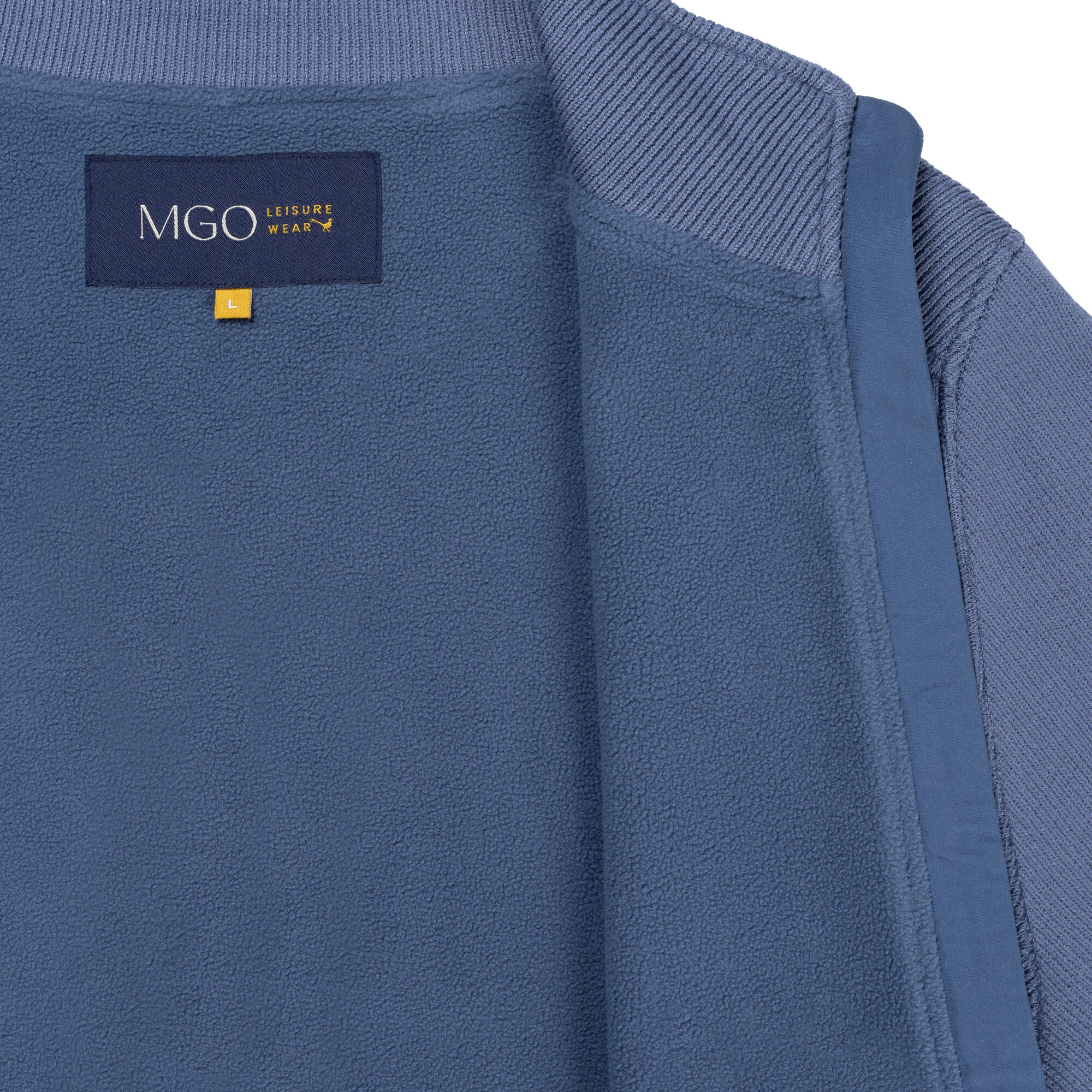 Kevin Uomo - Gilet outdoor - Fodera in pile - Blu 6/6