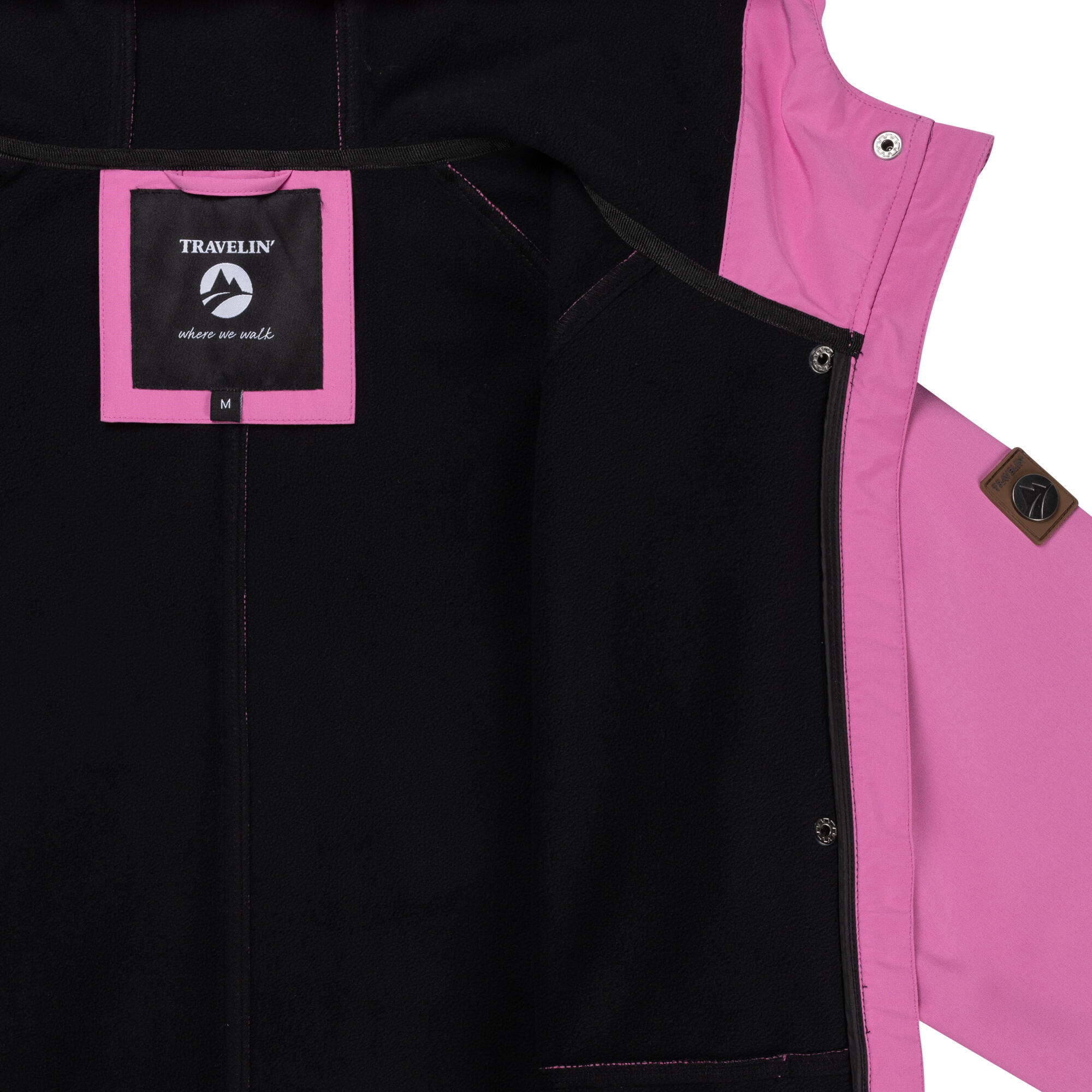 Kiara Donna - Giacca softshell - Impermeabile - Rosa 6/6