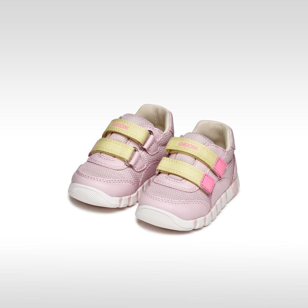 Premiers Pas Bébé Fille IUPIDOO BABY GIRL Rose/Jaune Clair 3/7