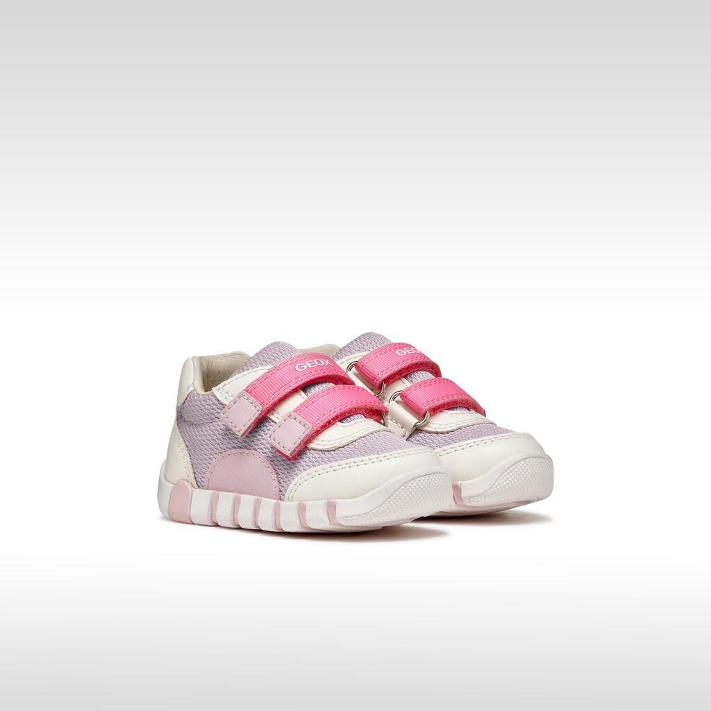 Premiers Pas Bébé Fille IUPIDOO BABY GIRL Blanc/Lilas 3/7