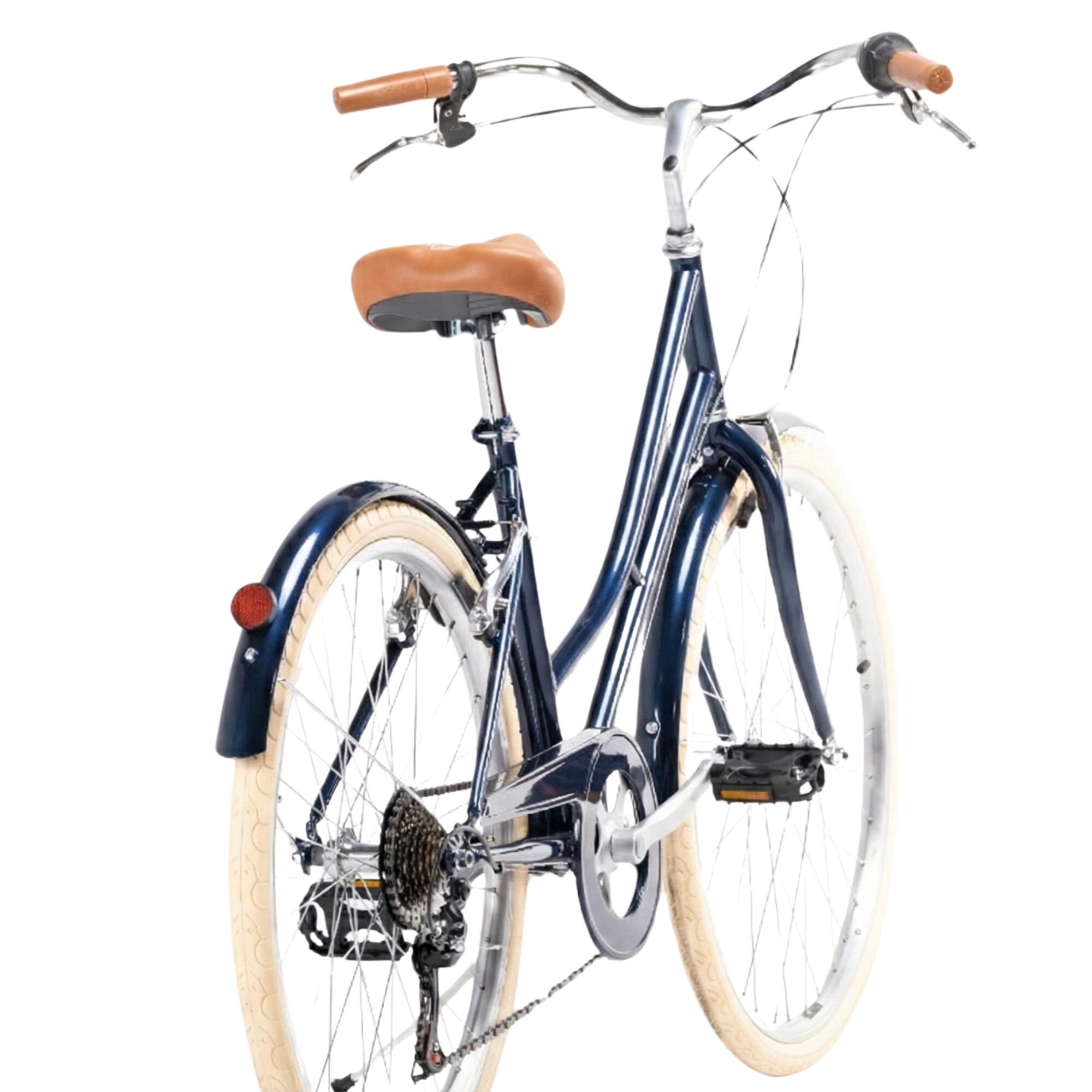 Bicicleta de Passeio Vintage Capri Valentina 26" 6 Velocidades - Space Blue 3/7