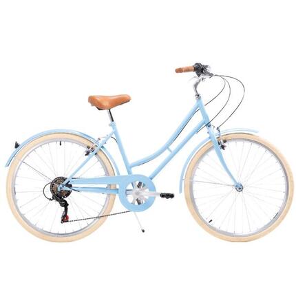 Vélo de Ville Vintage Capri Valentina 26" 6 Vitesses - Pastel Blue