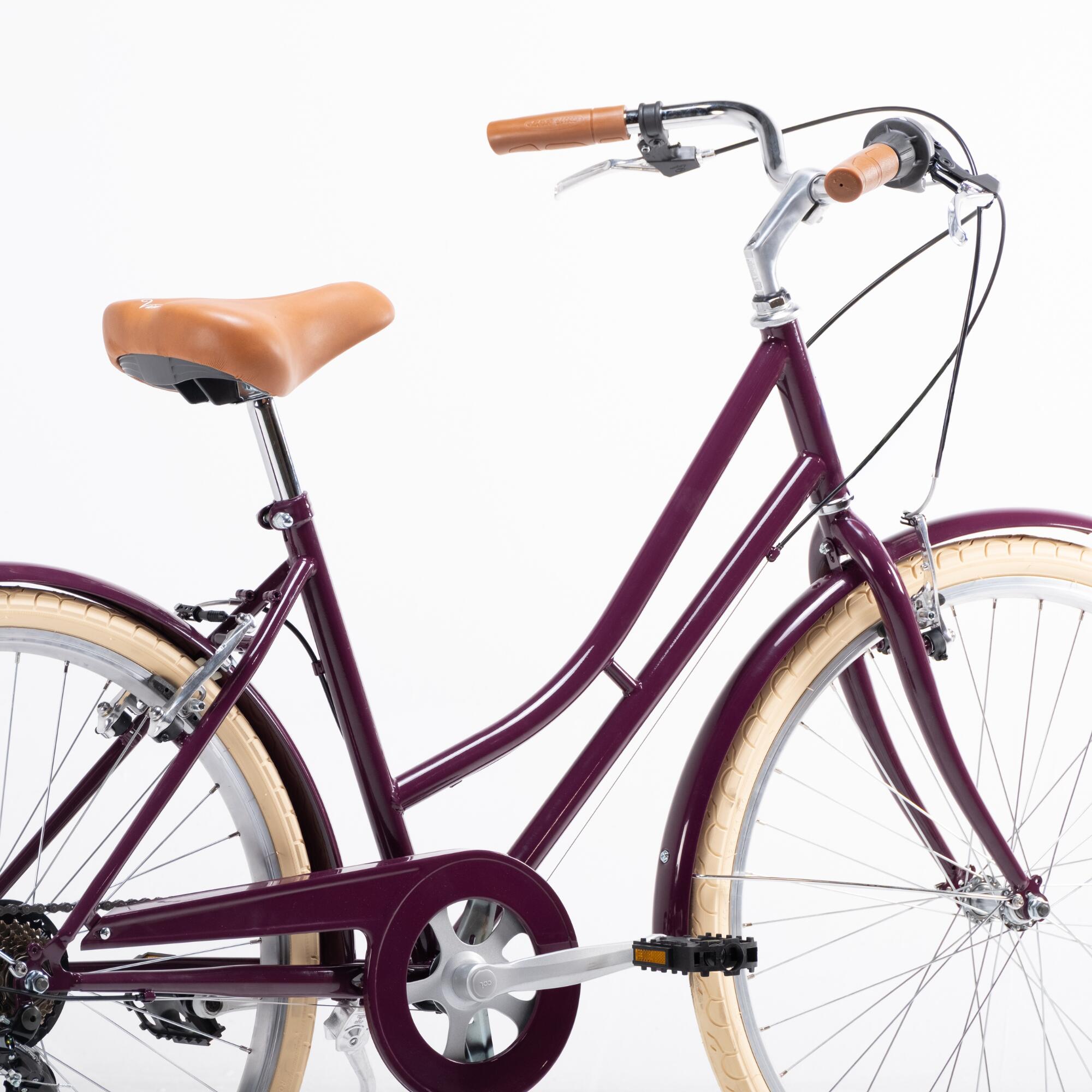 Bicicleta de Passeio Vintage Capri Valentina 26" 6 Velocidades - Ultra Violet 3/7