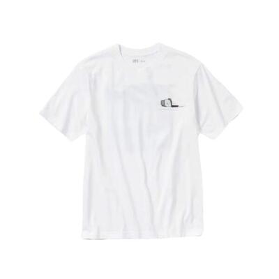 T-shirt kaws x uniqlo ocean white fw23