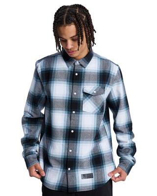 Flanellen overhemd marshal braun heren