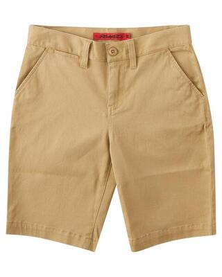 Chino short worker relaxed beige kinderen
