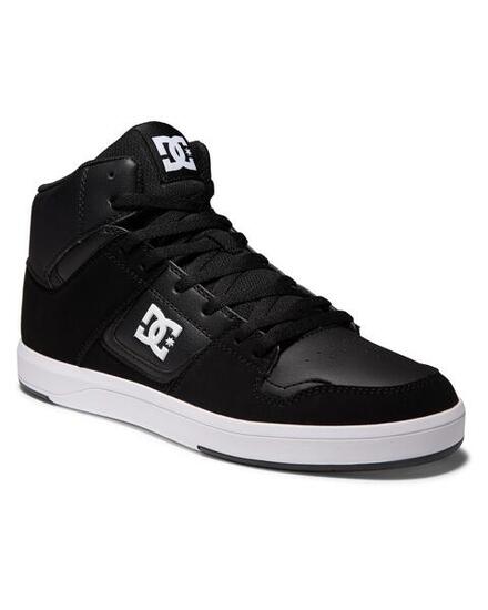 Chaussures de skate montantes en cuir Noir Homme