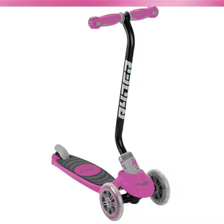 Patinete Ryder Neo LED 3 ruedas Rosa (3212) y (3216) Rojo antideslizante 3/7