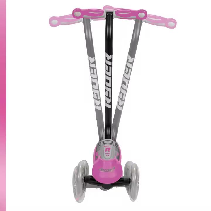 Patinete Ryder Neo LED 3 ruedas Rosa (3212) y (3216) Rojo antideslizante 2/7