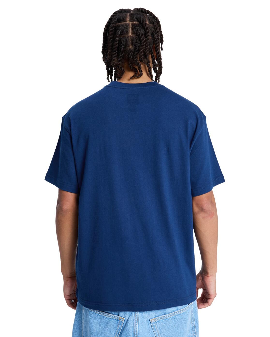 T-Shirt à manches courtes Bleu Homme 2/4