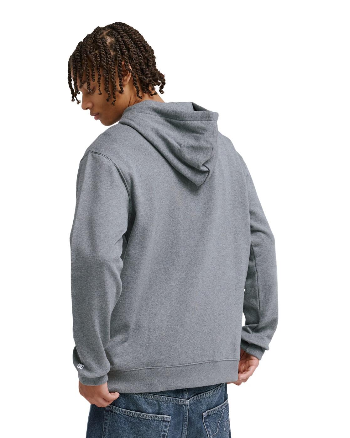 Sweat à capuche zippé LORION Gris Homme 2/4
