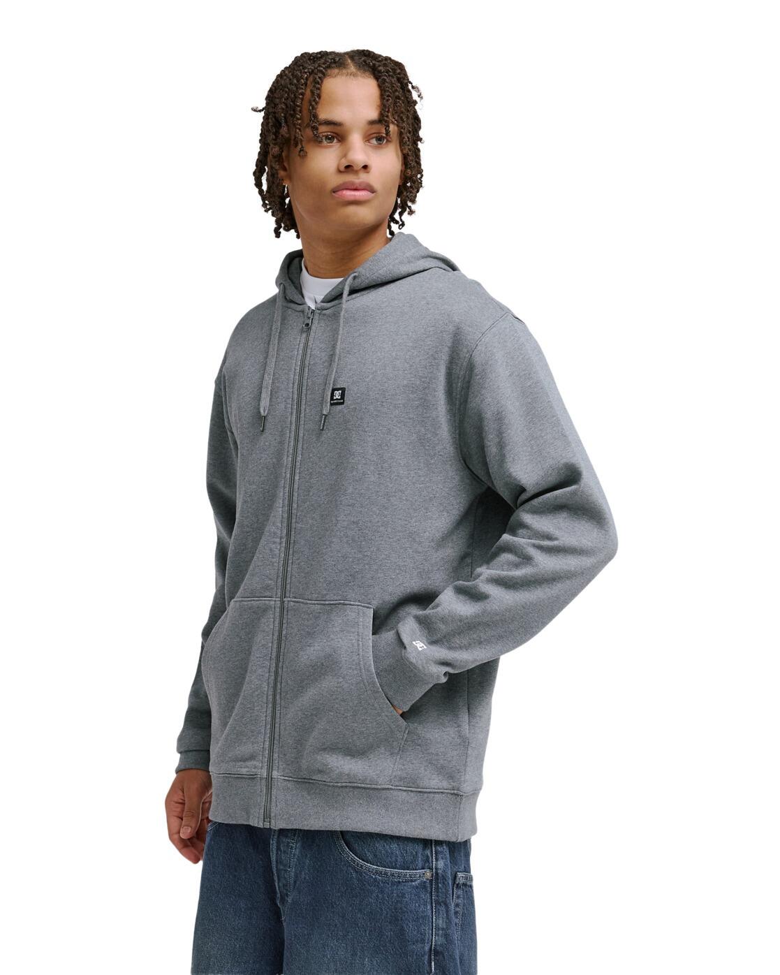 Sweat à capuche zippé LORION Gris Homme 4/4