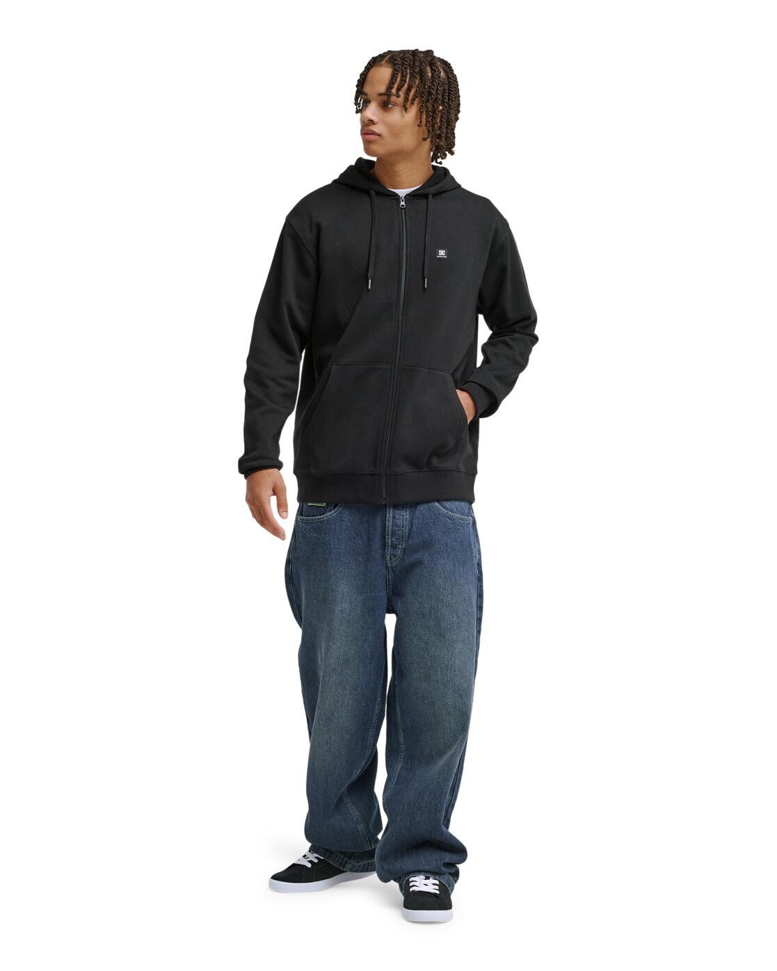 Sweat à capuche zippé LORION Noir Homme 3/4