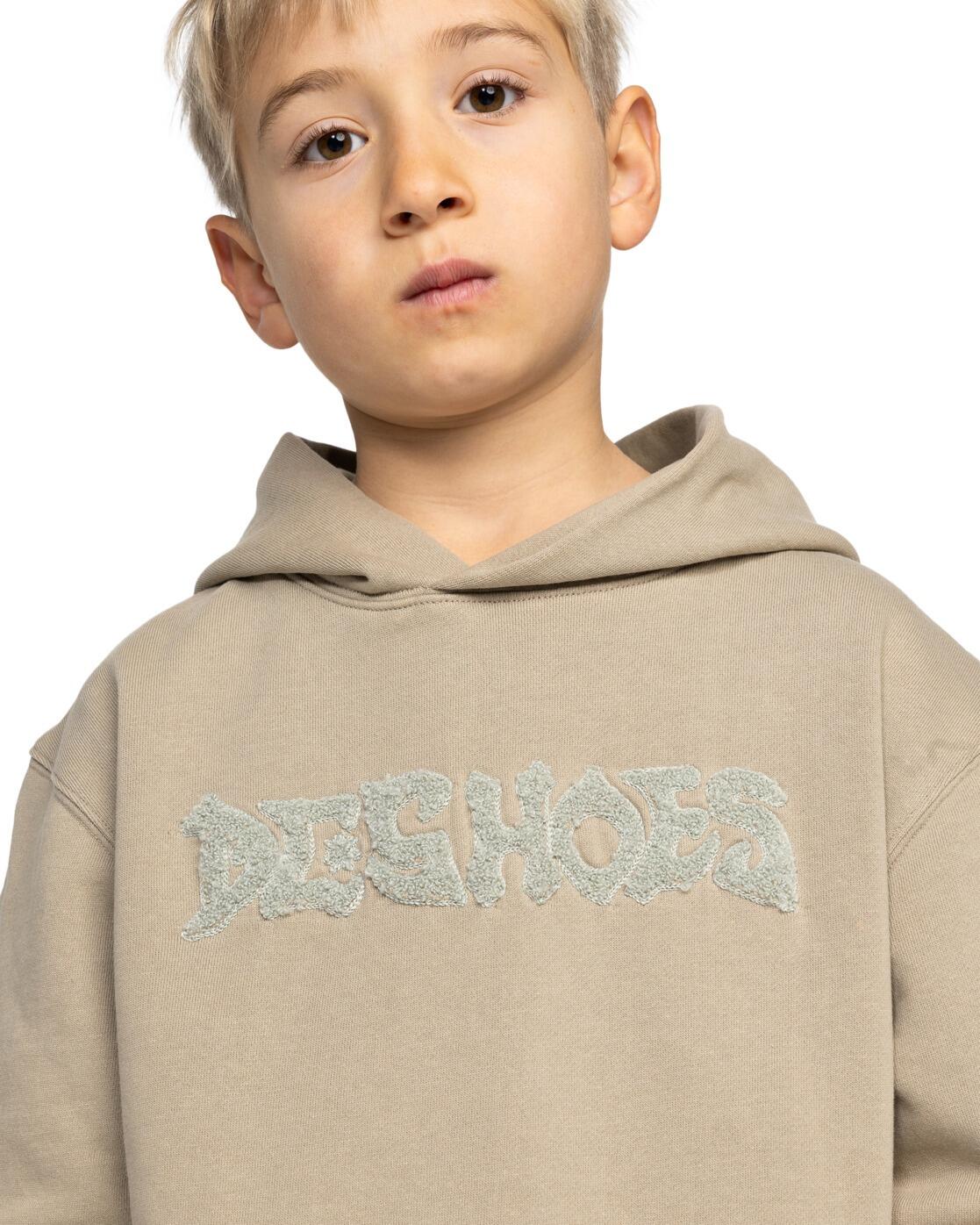 Sweat à capuche MORTAR Beige Garçon 4/4