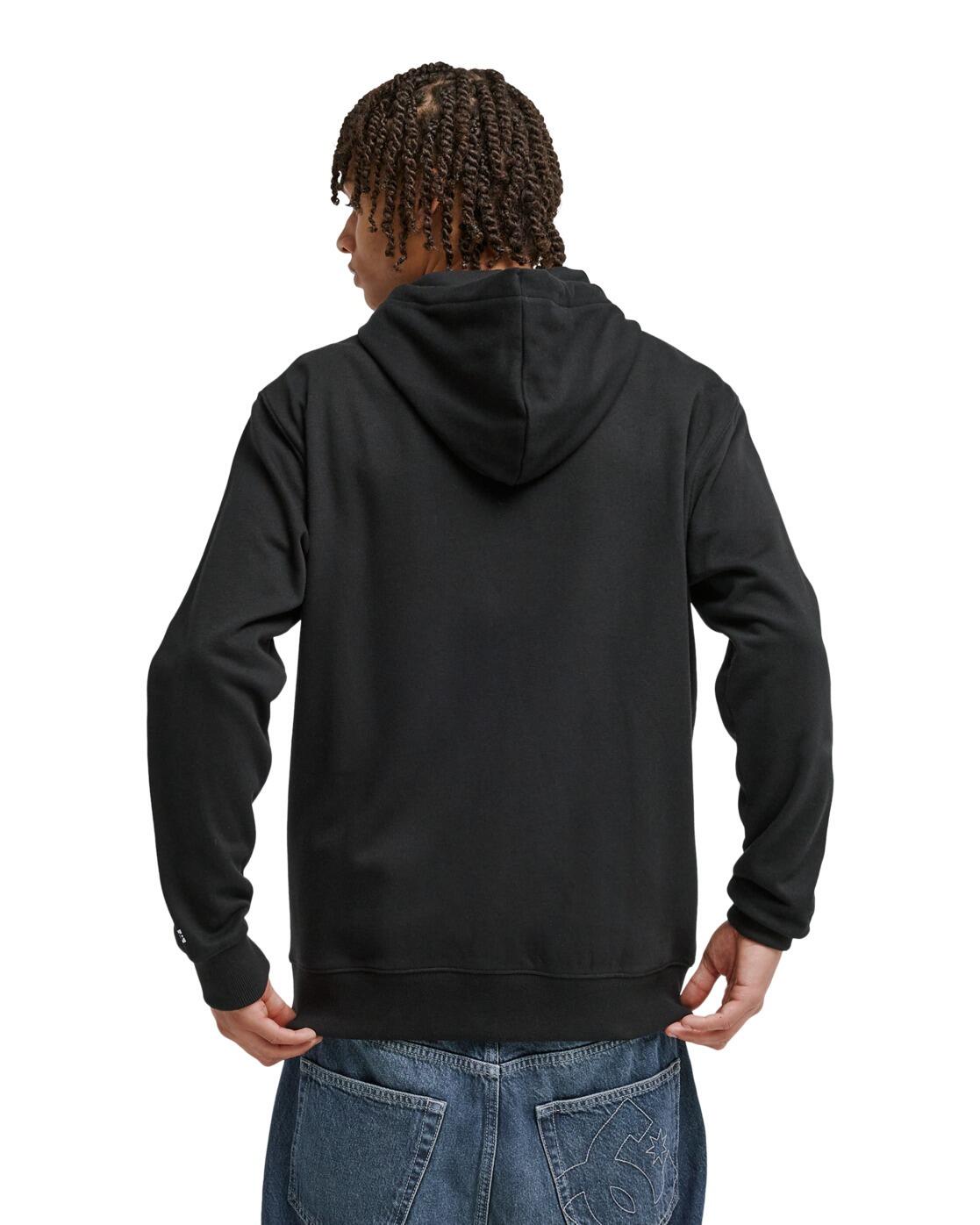 Sweat à capuche zippé LORION Noir Homme 2/4